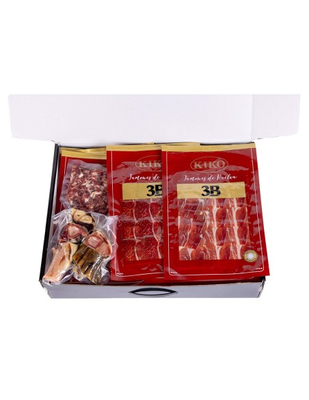Jamón 3B cebo loncheado (pieza original 7/8 kg)